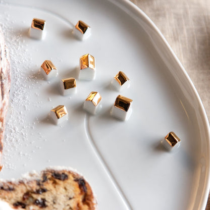 PORZELLANGESCHICHTEN. TELLER "DORF"