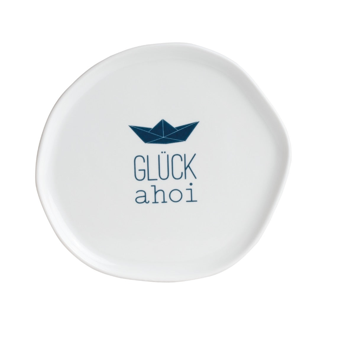 Räder MEERESRAUSCHEN. Teller Glück ahoi