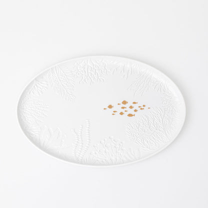 UNTERWASSERWELT. SERVIERTELLER "FISCHE" von Räder Design