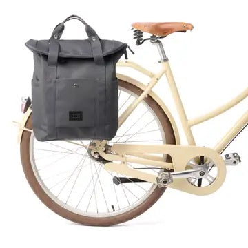 City Bikepack XL V3 - Fahrradtasche und Rucksack - montiert am Gpäckträger - HOLE-X