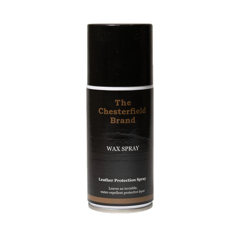 The Chesterfield Brand Wax Spray 150 ml – schwarze Spraydose Frontansicht, Leather Protection Spray