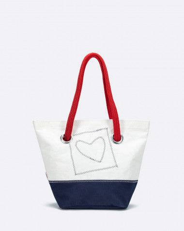 727 Sailbags Handtasche Legende Initiatives Coeur * 100 % recycelte Segel * Null Abfall Ziel - HOLE-X-WORLD