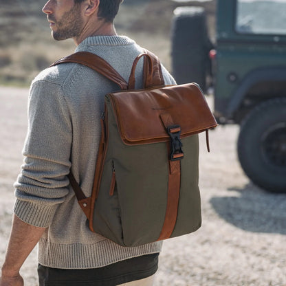 Leder Rucksack Trondheim