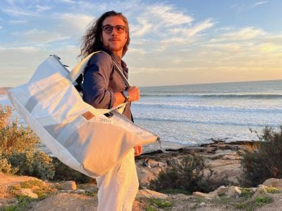 Weekender "Kutter XL" mit Stencil Aufdruck