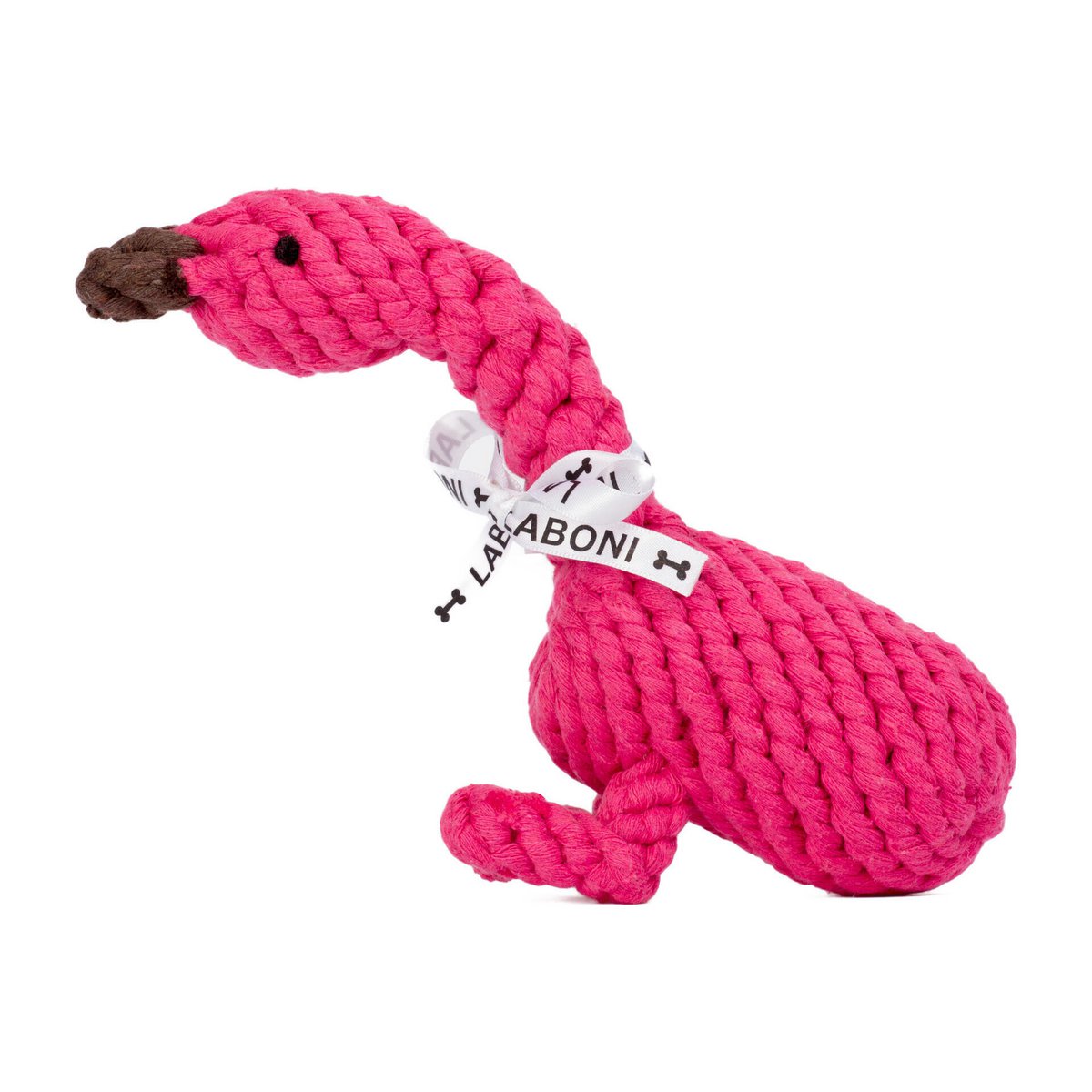 Franzi Flamingo Rope Toy - Dog Pink 22x7x10 cm