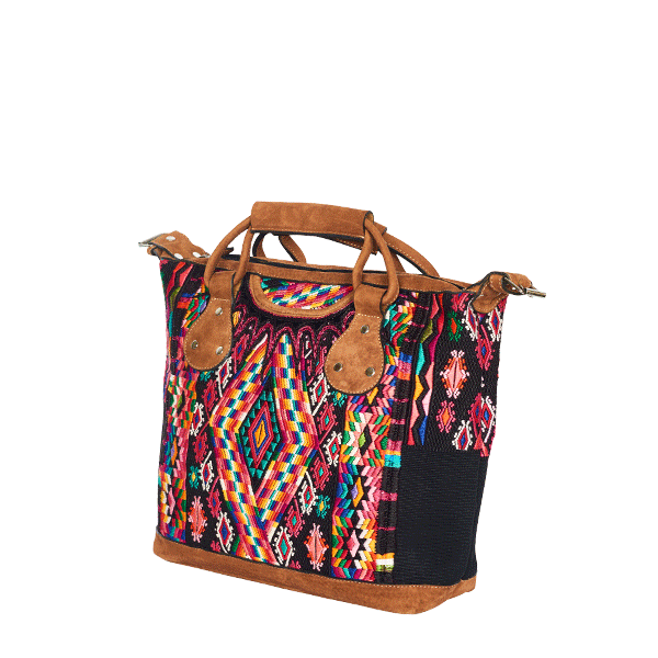 WWEEKENDER HUIPIL KLEIN | SCHWARZES IKAT