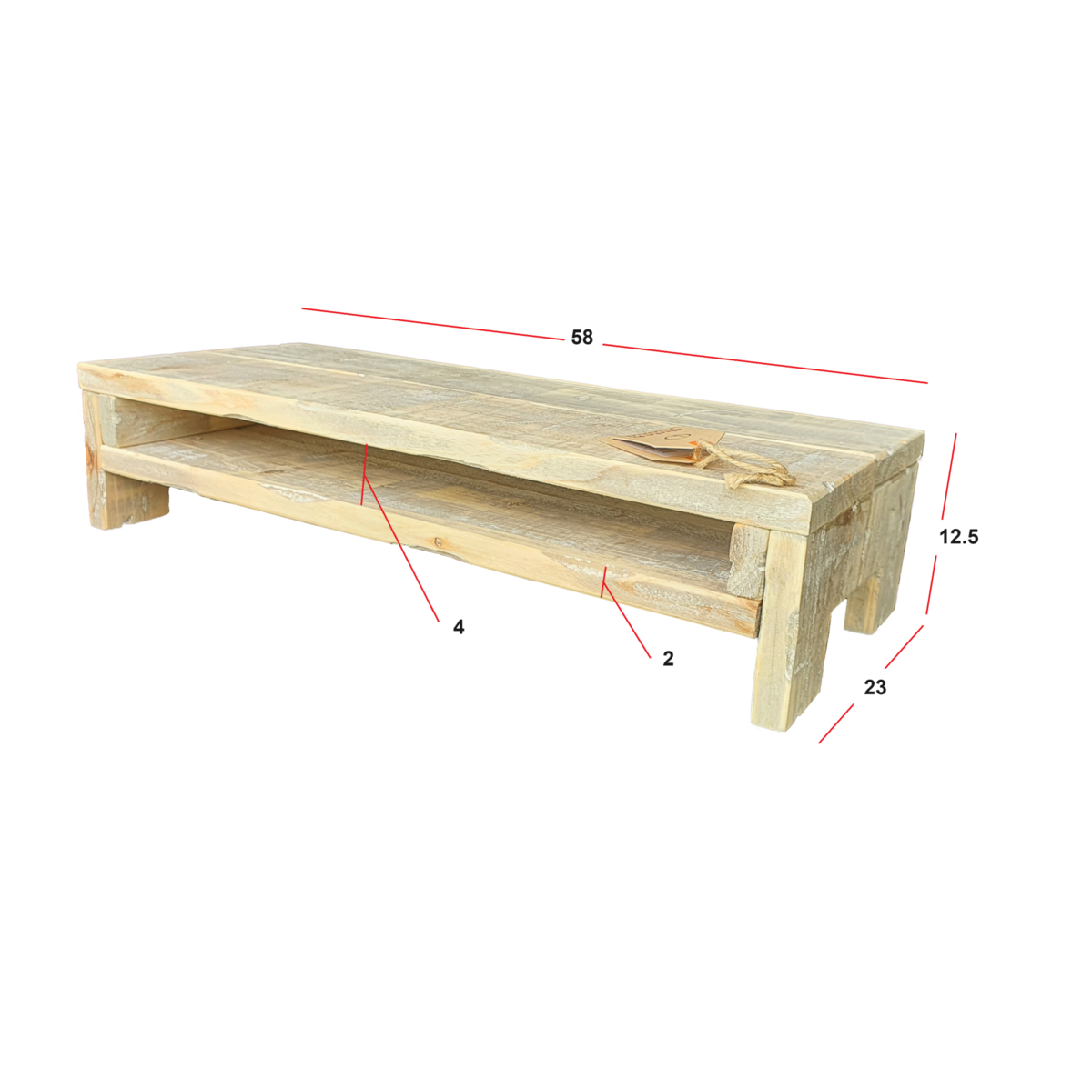 Home dec alter holländischer Monitortisch 58