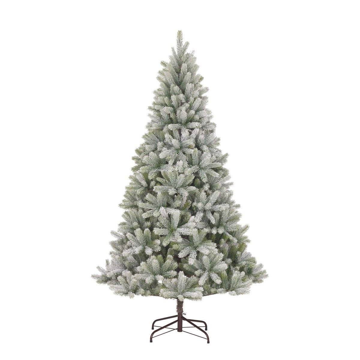 Nagoya Künstlicher Weihnachtsbaum – H240 x Ø138 cm – Grün gefrostet - HOLE-X-WORLD