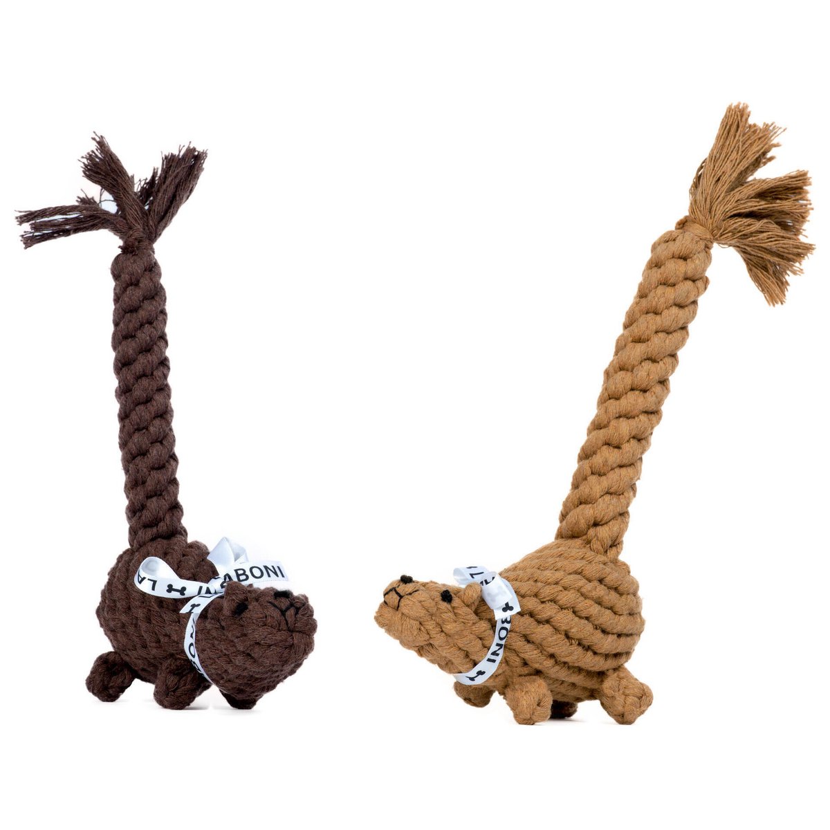 Eddie Eichhorn Rope Toy - Dog Light Brown 13x6x24 cm