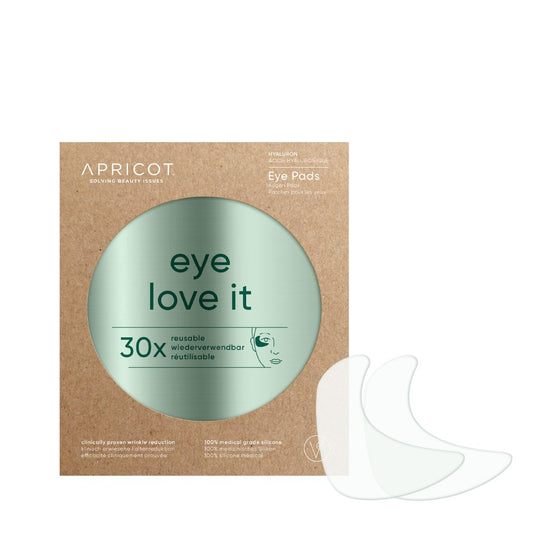 APRICOT Eye & Temple Pads Hyaluron – Eye Love It – 30 Behandlungen - HOLE-X-WORLD