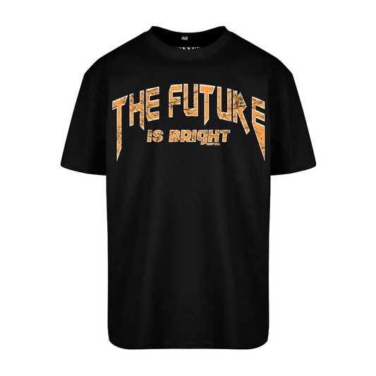 Übergroßes T-Shirt The Future Orange