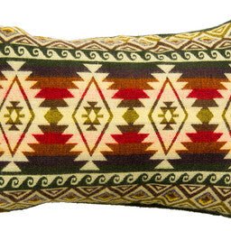 Kissen Native 40x60cm – Cayambe Green – inklusive Entenfeder-Innenkissen