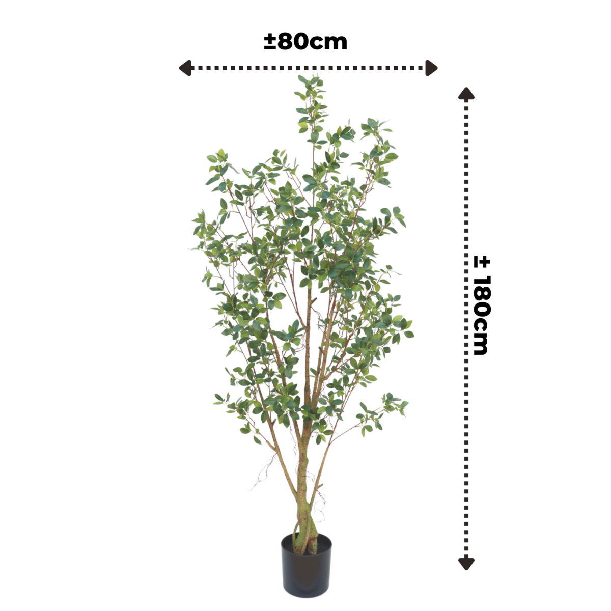 Ficus Kunstpflanze 180cm