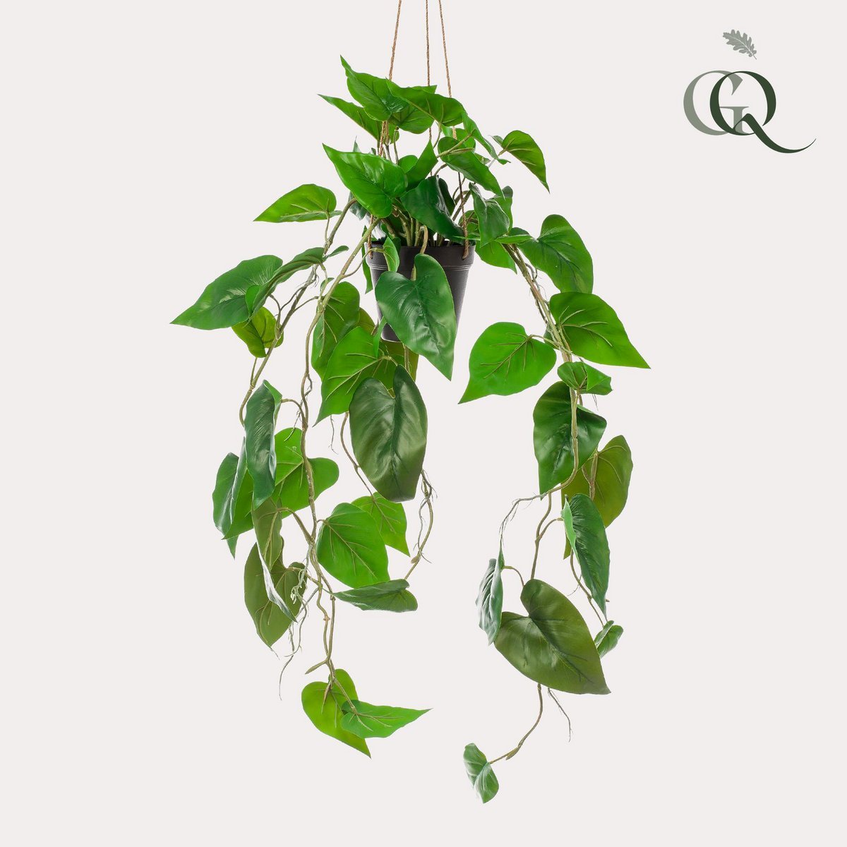 Kunstpflanze - Philodendron scandens - Climbing Tree Lover - 80 cm