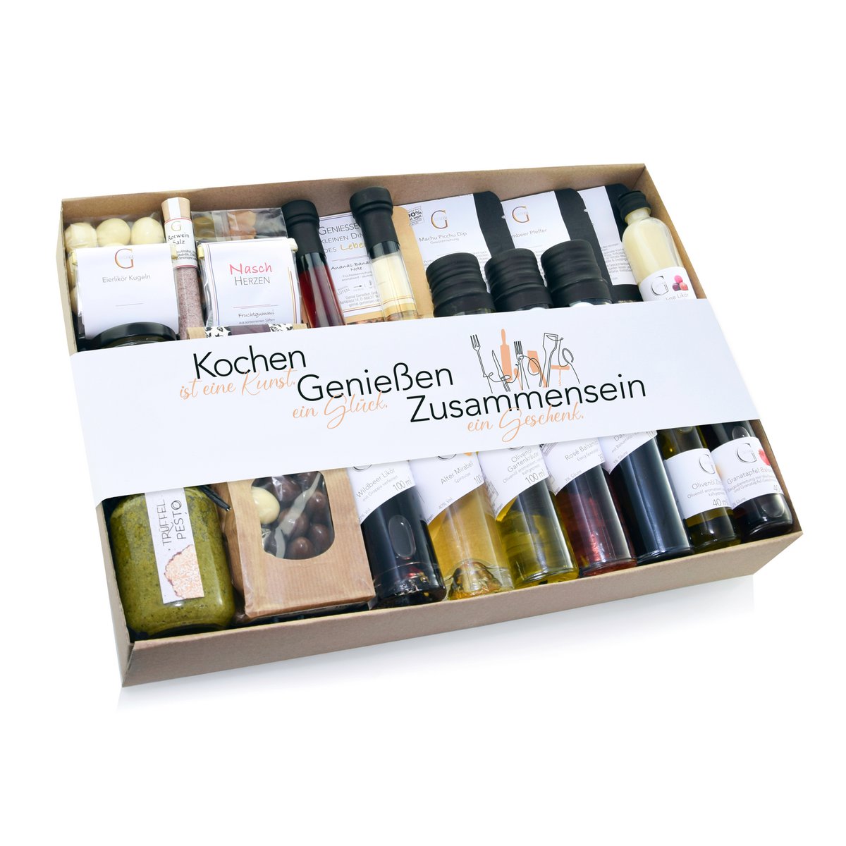 Kochen, Genießen, Zusammensein - Geschenkset