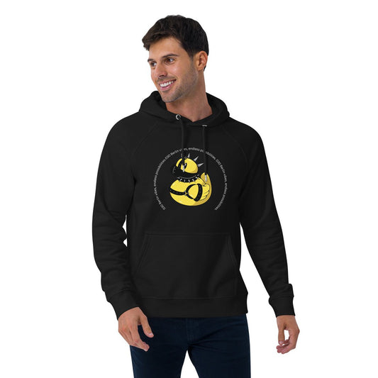 030 Hauptstadtliebe Berlin - SM-Duck Unisex Bio-Raglan-Hoodie