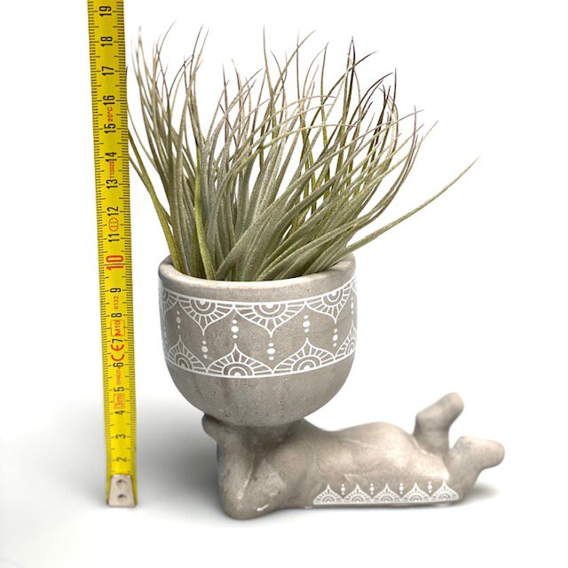 Fauler Airplant-Mann (grau) - HOLE-X-WORLD