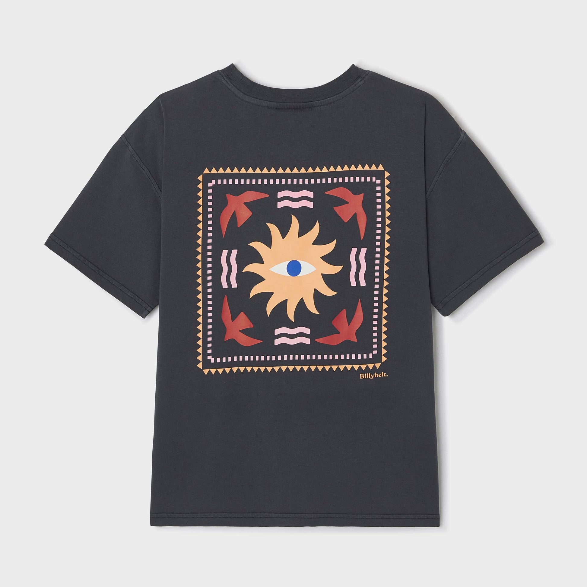 Damen T-Shirt Bio-Baumwolle Schwarz Größe S – BILLYBELT