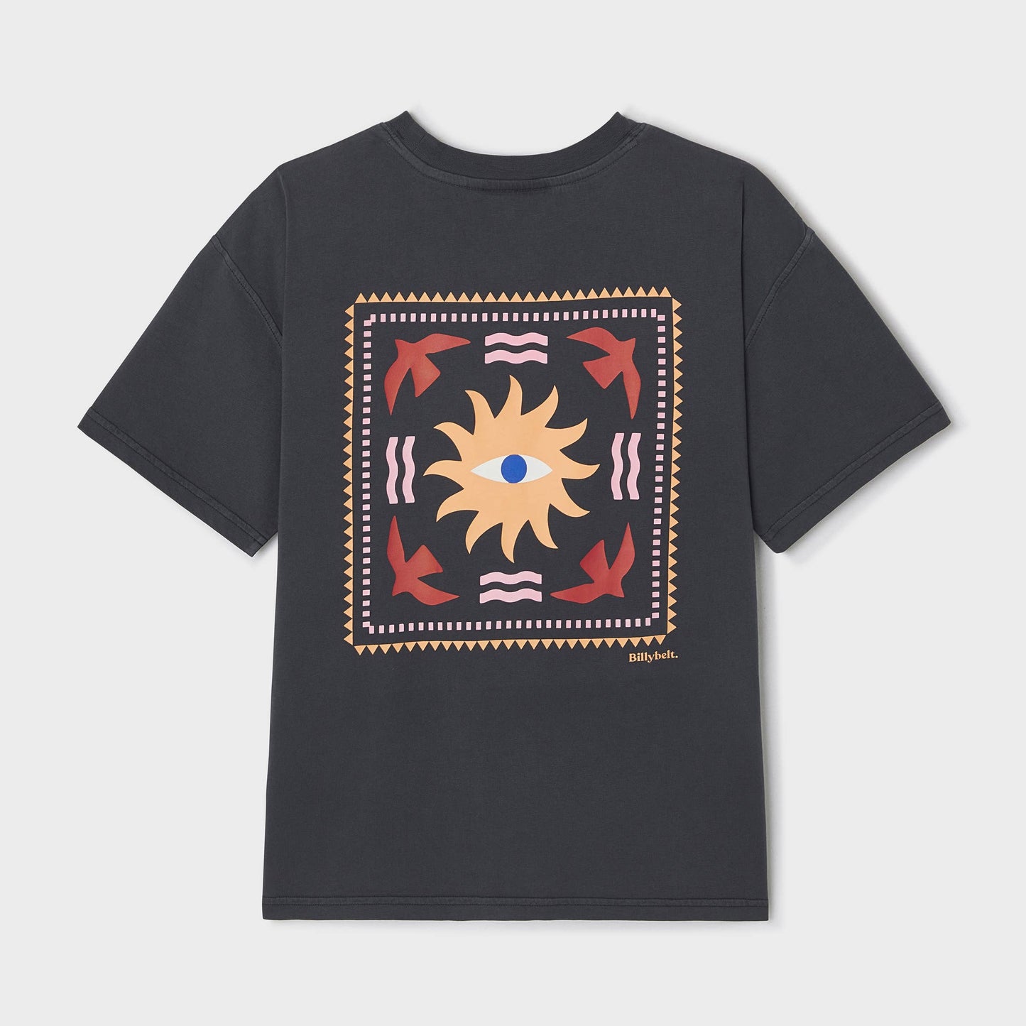 Damen T-Shirt Bio-Baumwolle Schwarz Größe M – BILLYBELT