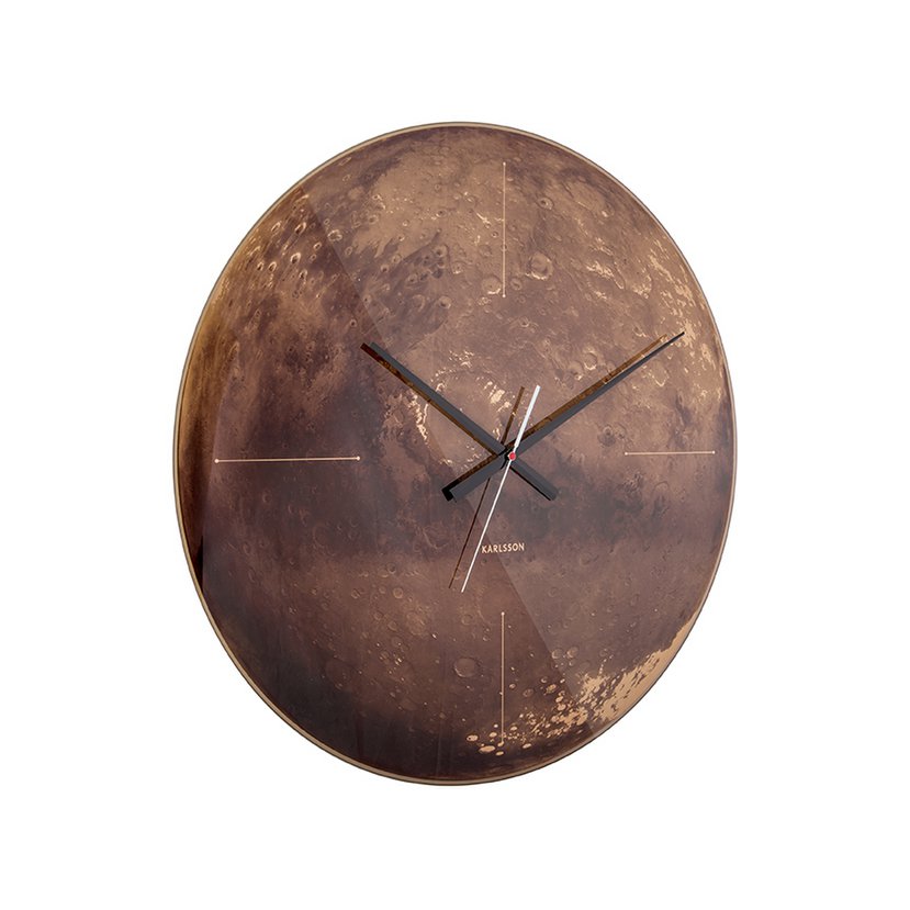 Wanduhr Mars