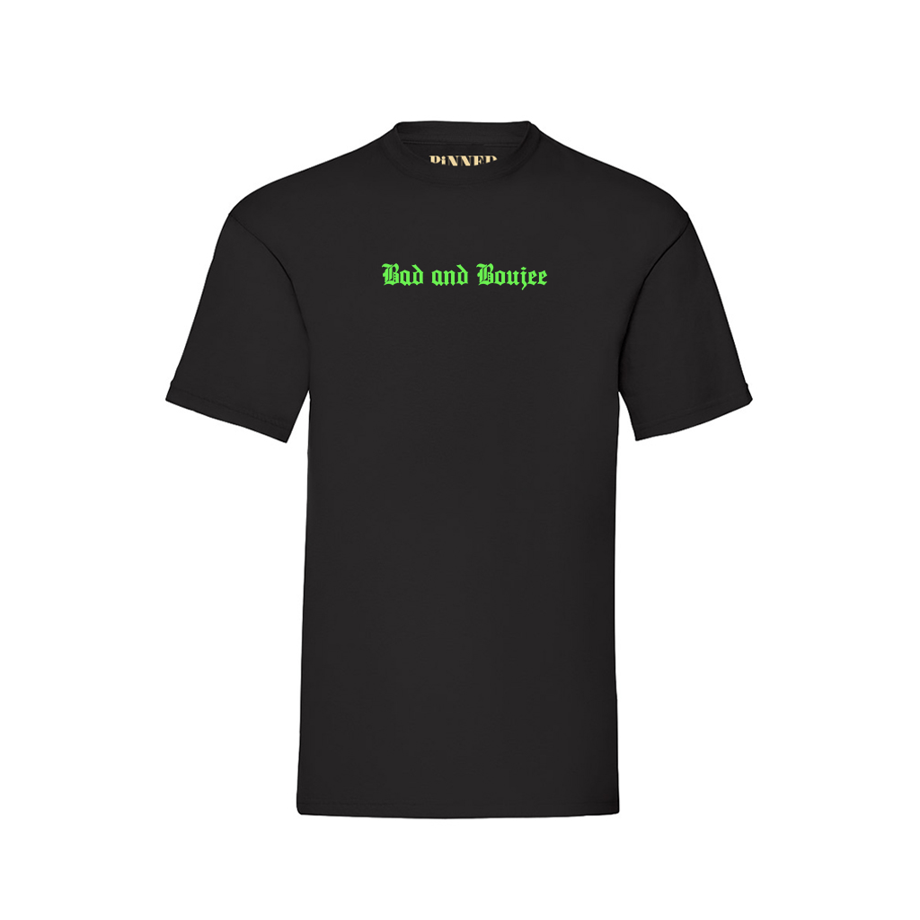 T-Shirt Bad And Boujee Green - HOLE-X-WORLD