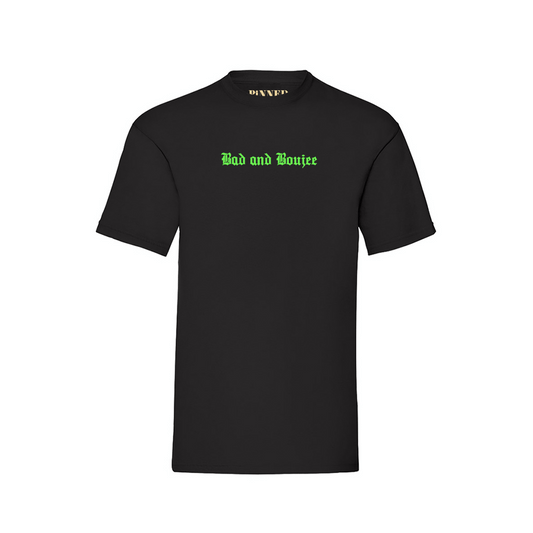 T-Shirt Bad And Boujee Green - HOLE-X-WORLD