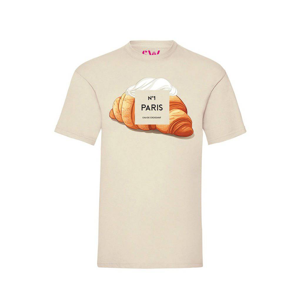 T-Shirt N1 Paris Croissant - HOLE-X-WORLD