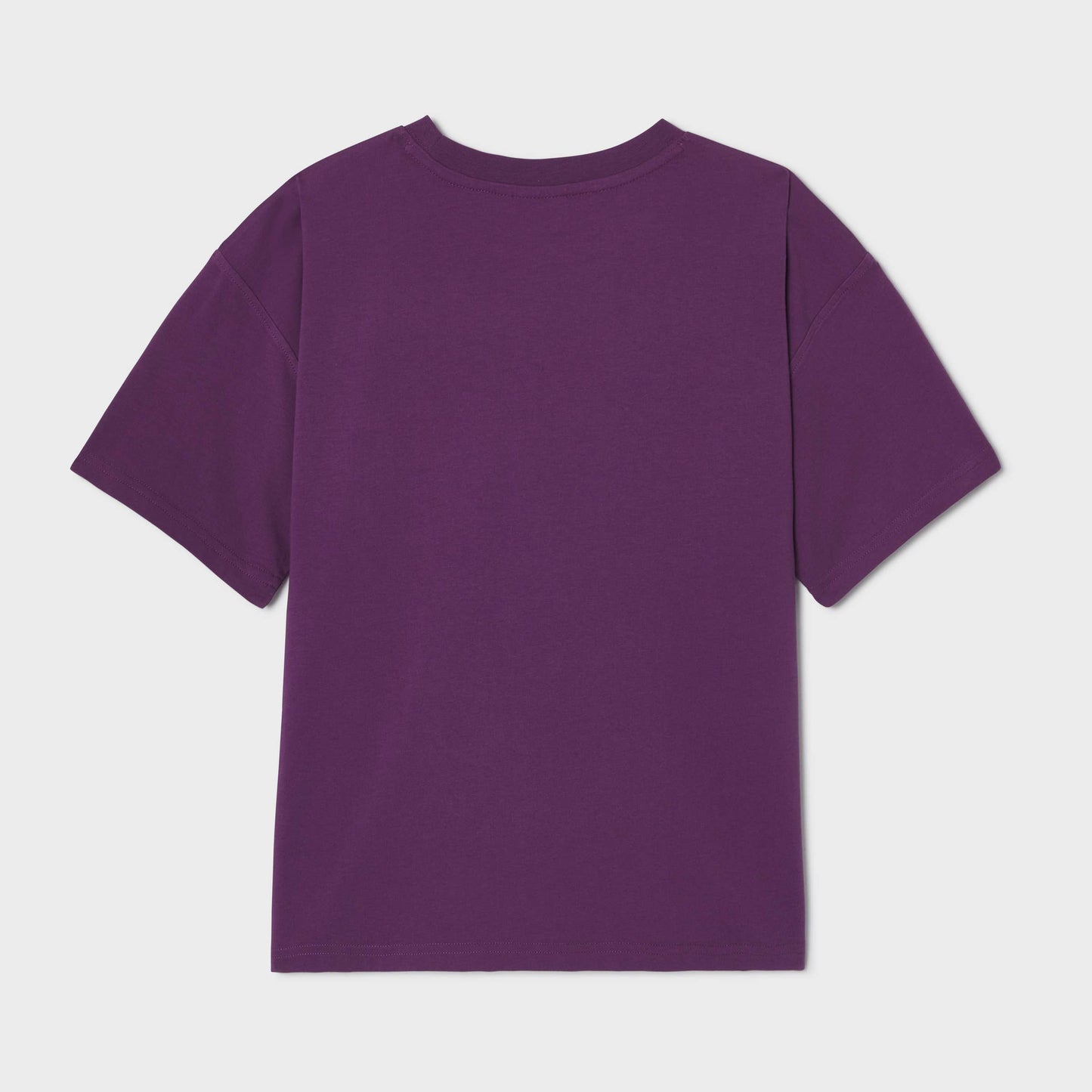 Damen T-Shirt Bio-Baumwolle Violett Größe M – BILLYBELT