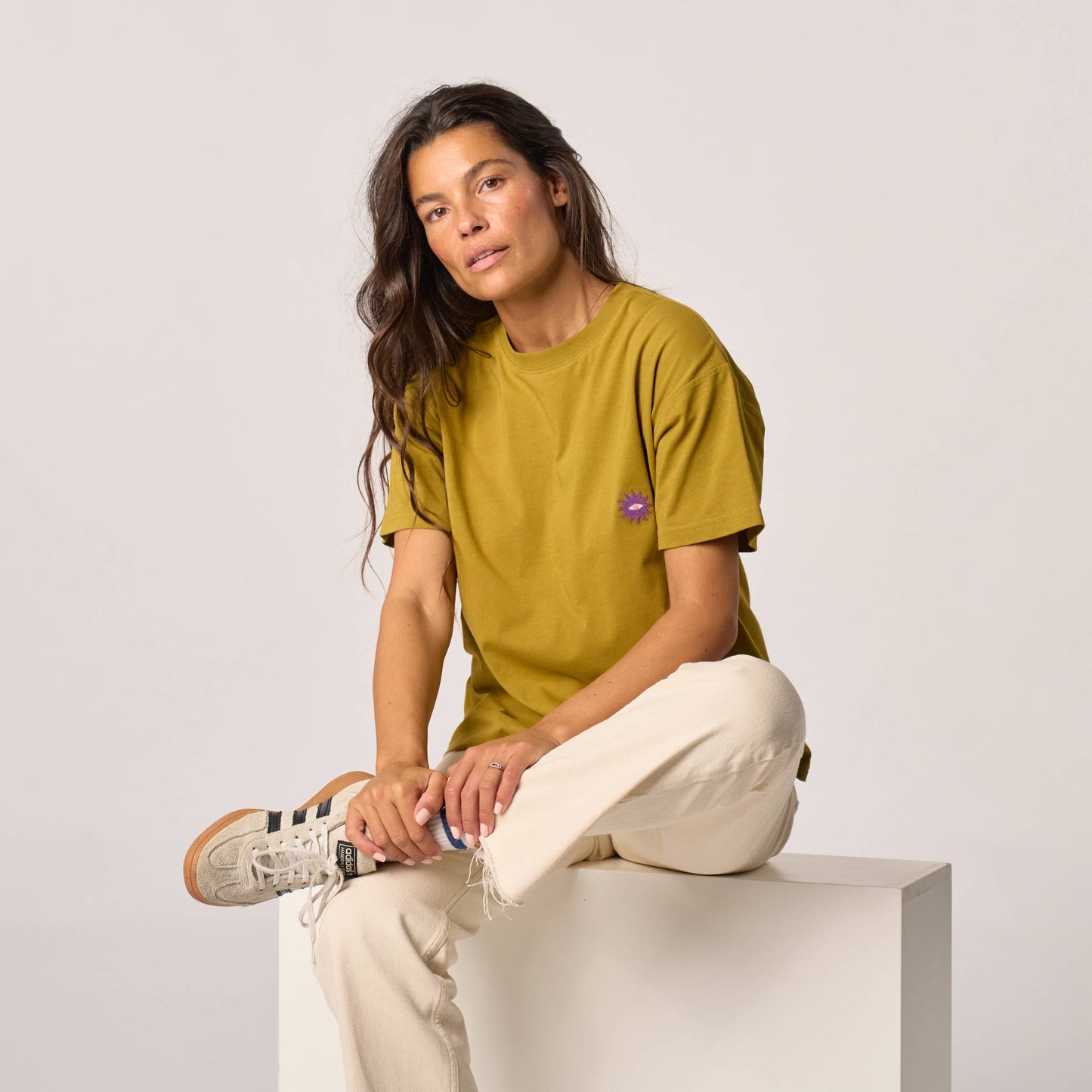 Damen T-Shirt Bio-Baumwolle Grün Größe M – BILLYBELT