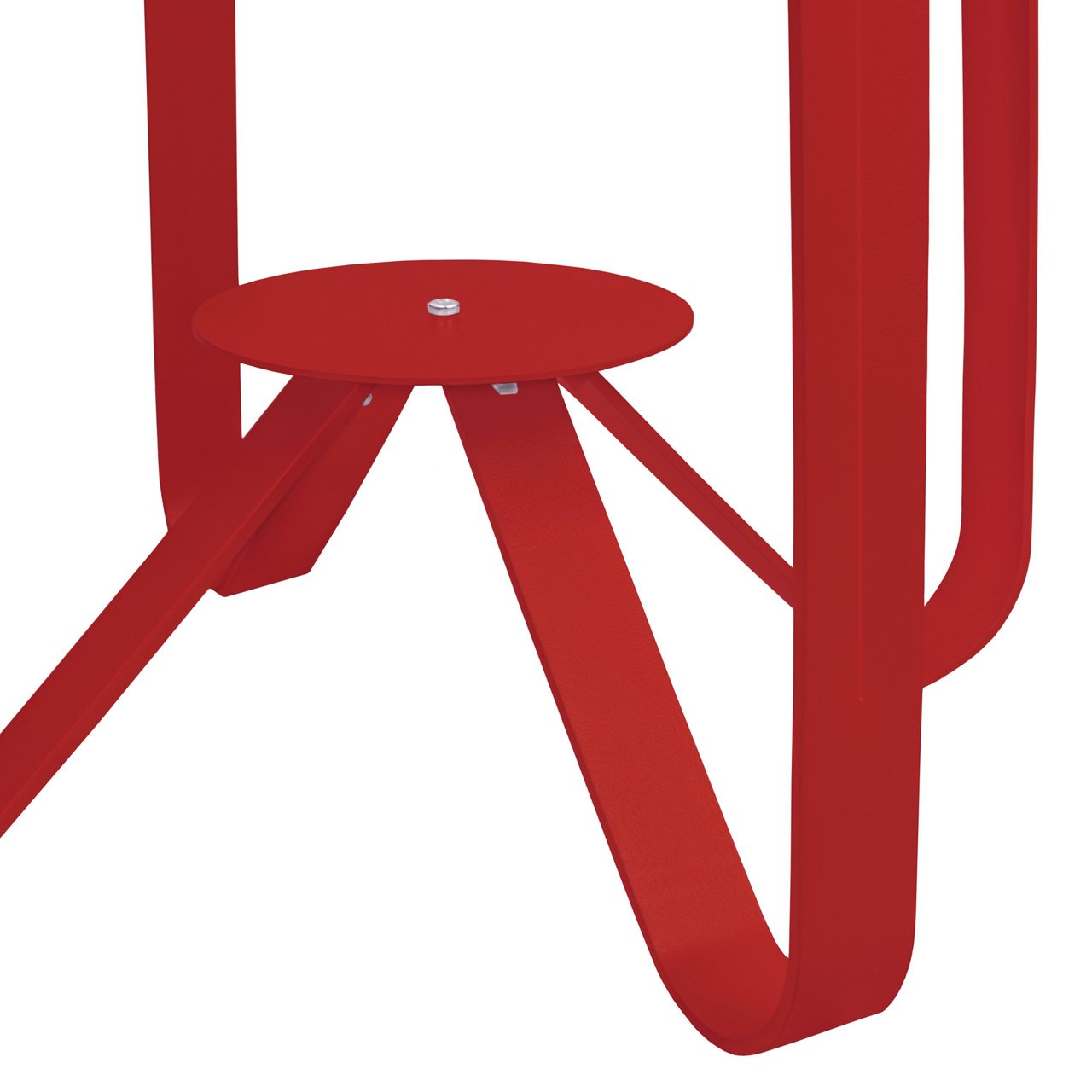 Gorillz Modi - Standing coat rack - Industrial design - 8 hooks - Red