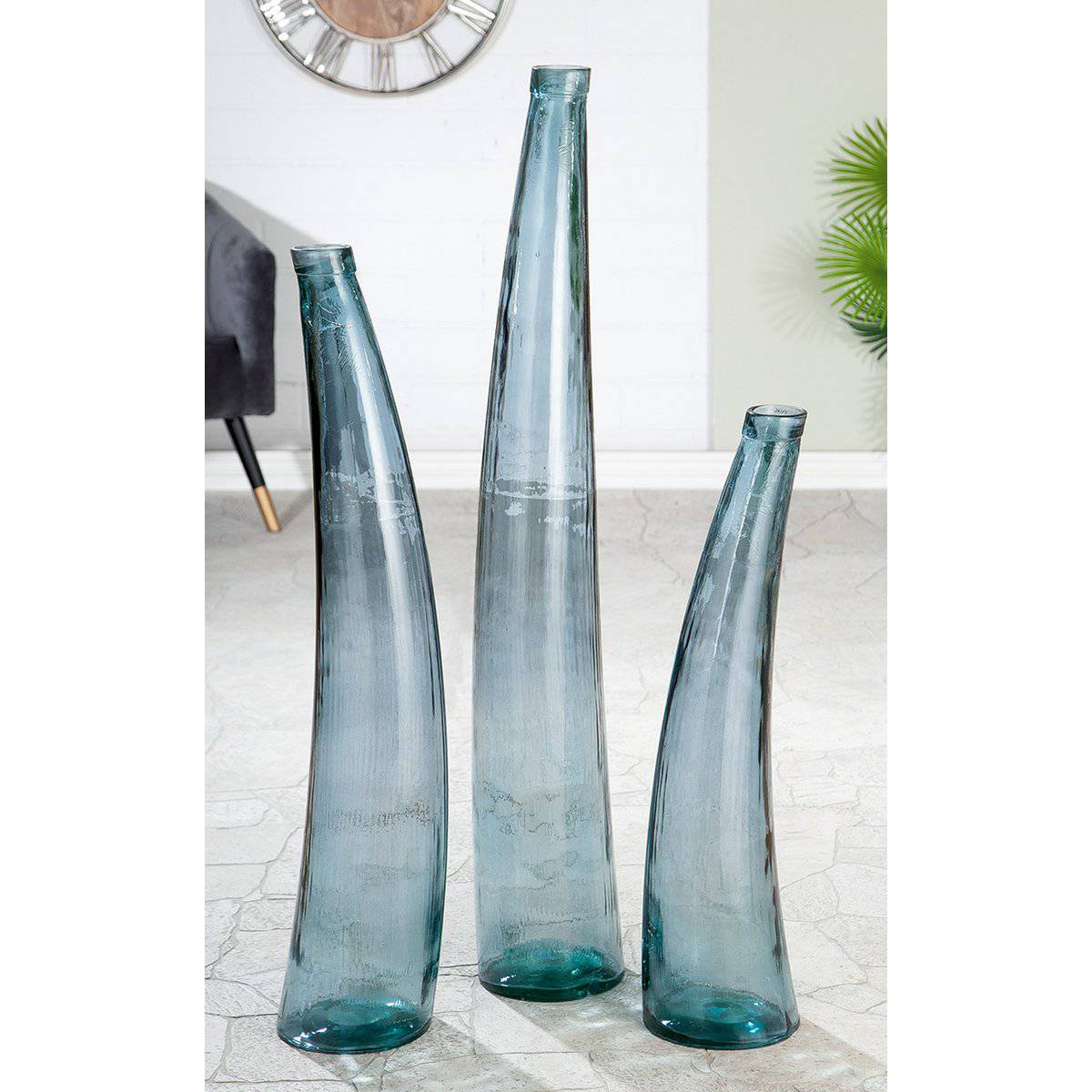 Glas Vase Corno - HOLE-X-WORLD