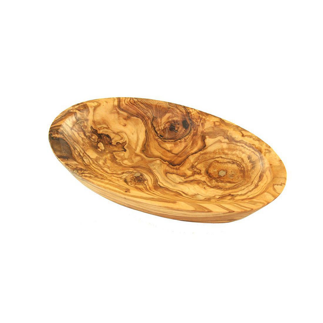 Schälchen oval Länge ca. 12 – 14 cm aus Olivenholz - HOLE-X-WORLD