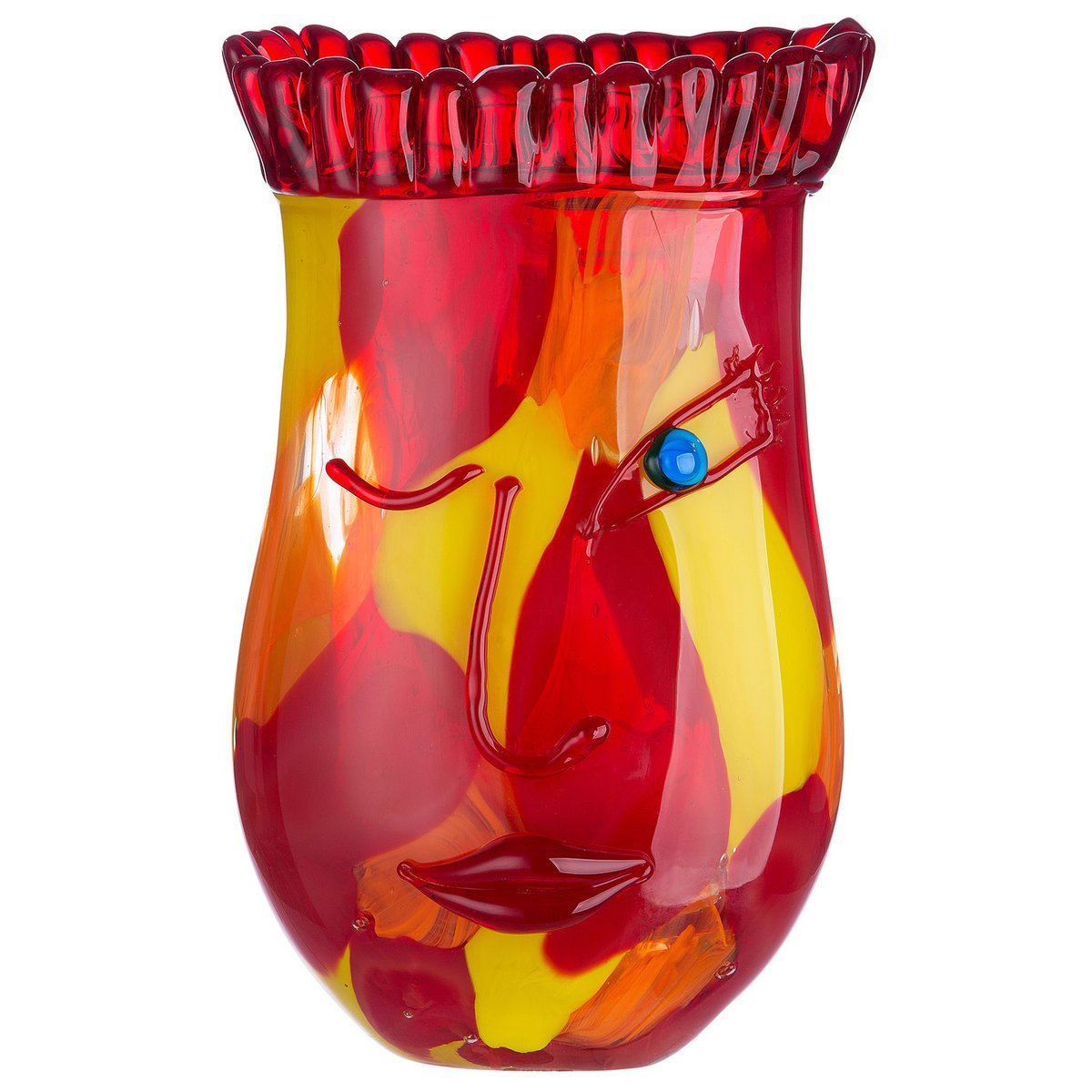 Vase, Blumenvase, Glas Art GUMP