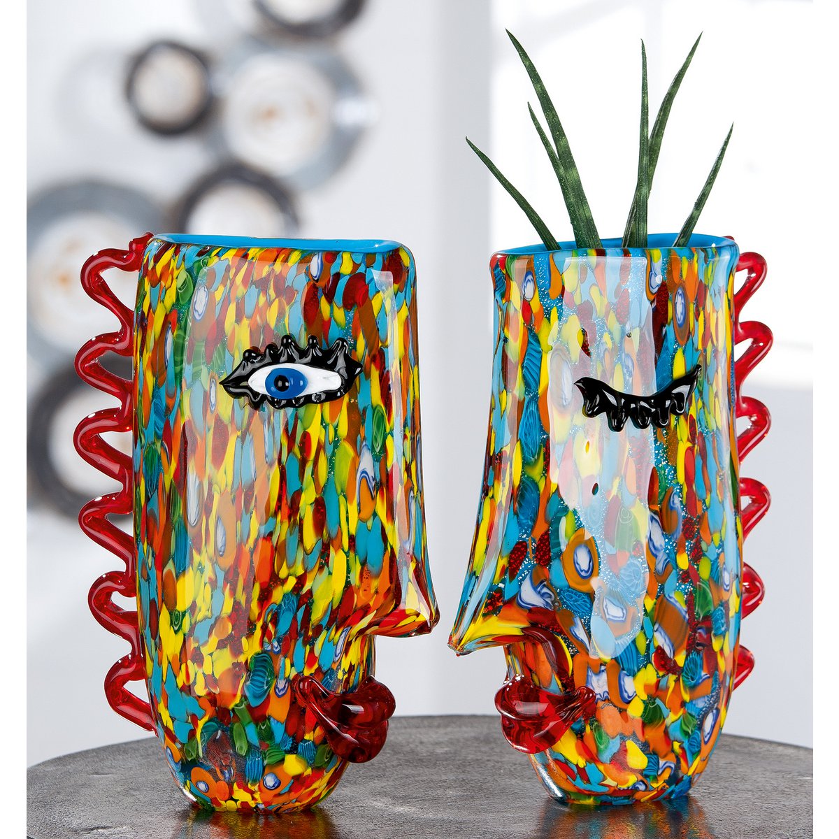 Glasart Design-Vase "Froozen"