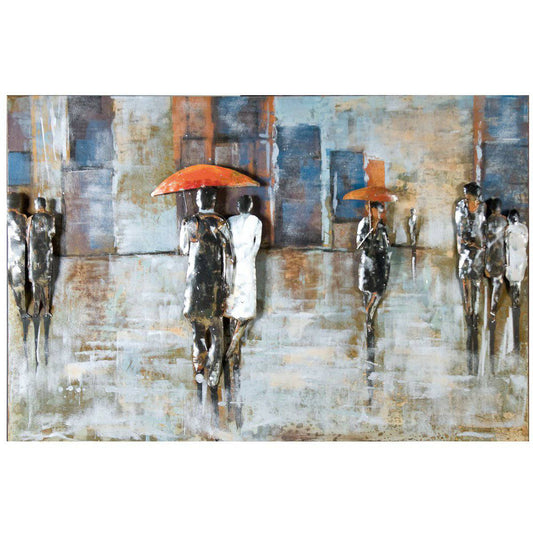 Metall Bild "Rainy Day"