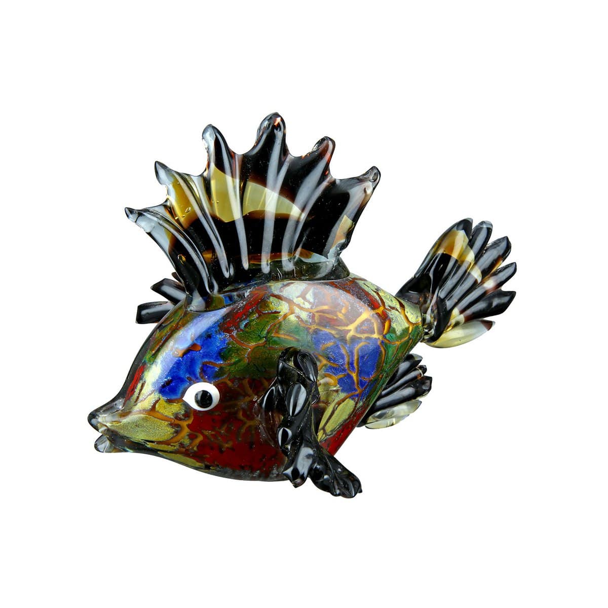 Skulptur, Objekt, Figur, Fisch PONDO aus Glas - HOLE-X-WORLD