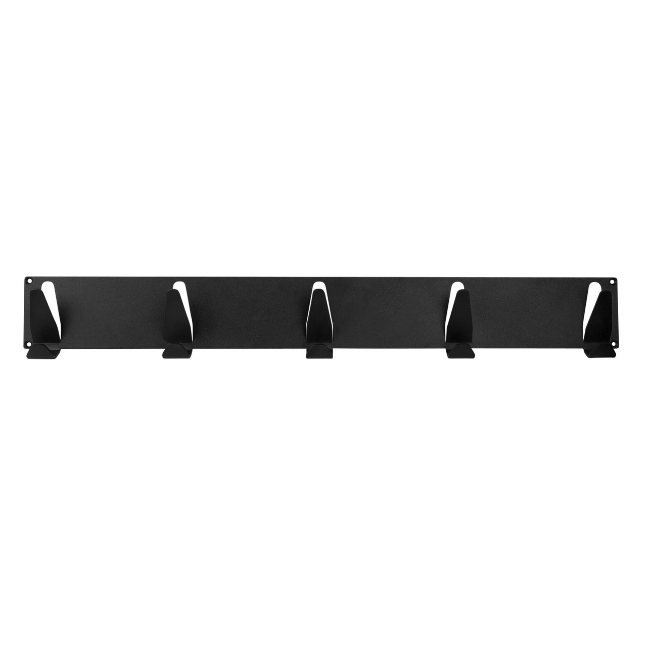 GORILLZ Raw XL Five - Industrial - Wall Coat Rack - Wardrobe - 10 Hooks - Black