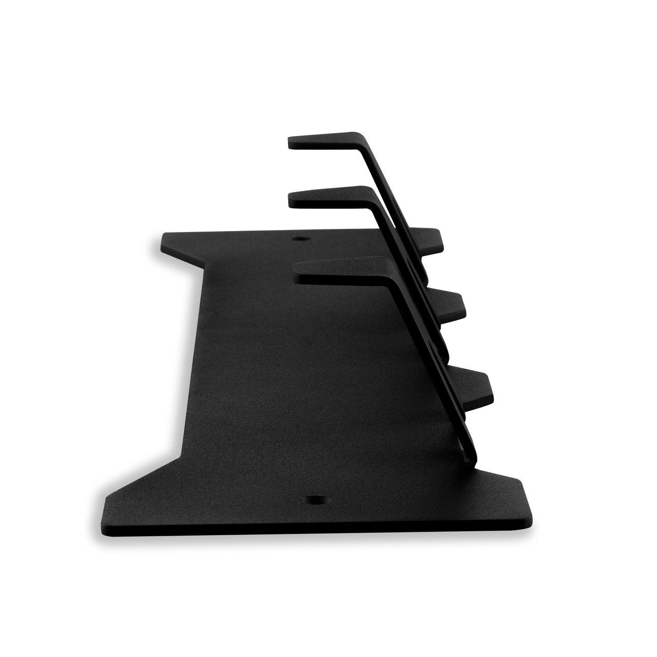 GORILLZ Triangle Three - Industrial - Wall Coat Rack - 3 Coat Hooks - Black