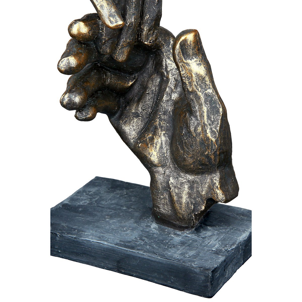 Poly Skulptur "Two hands"