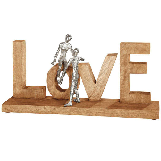 Holz Schriftzug "LOVE" - HOLE-X-WORLD