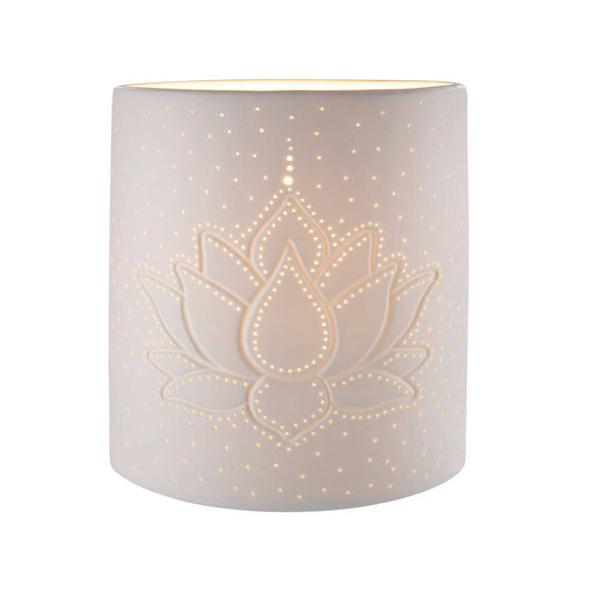 Porzellan Lampe "Lotus" - HOLE-X-WORLD