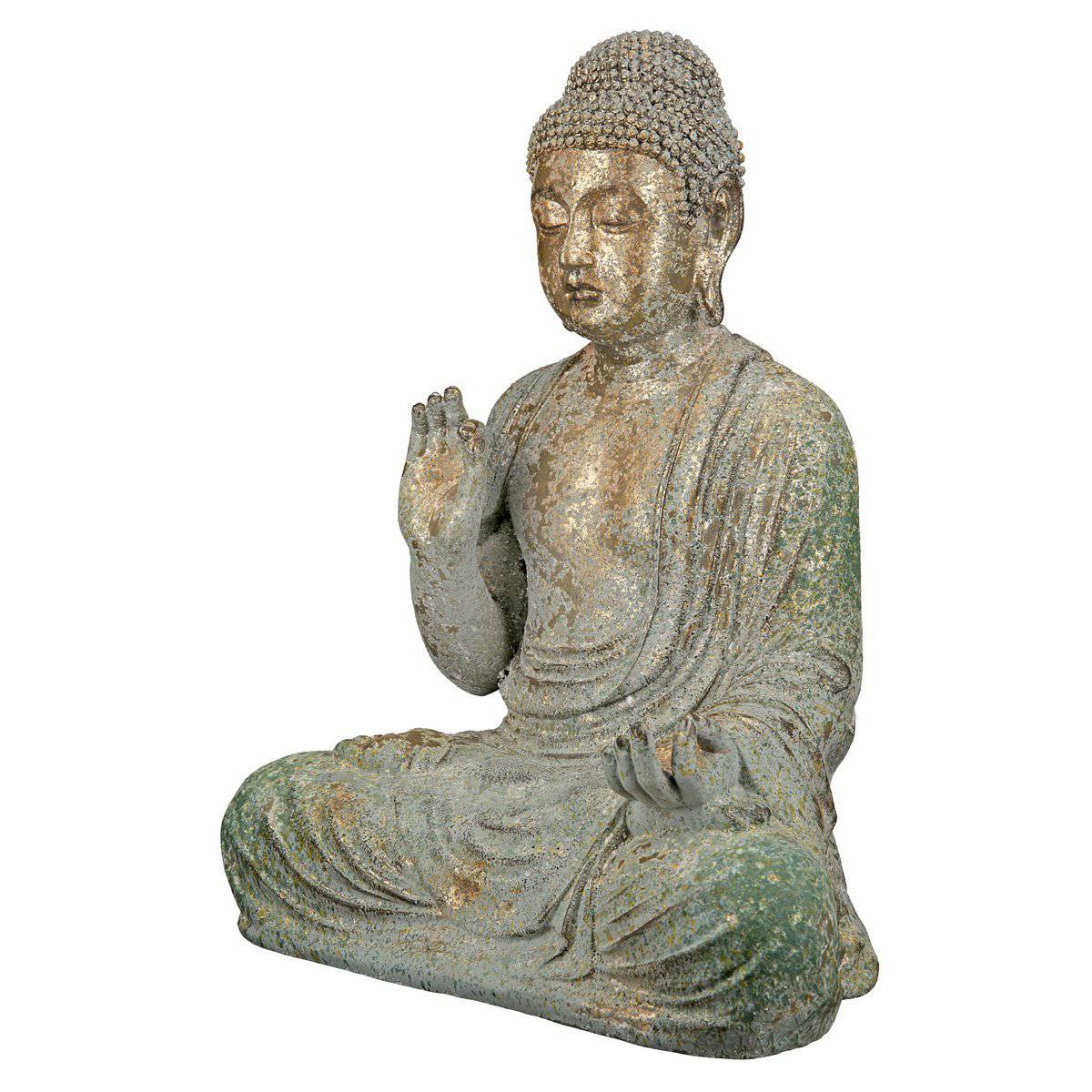 Skulptur, Figur, Buddha BODHI aus Magnesia - HOLE-X-WORLD