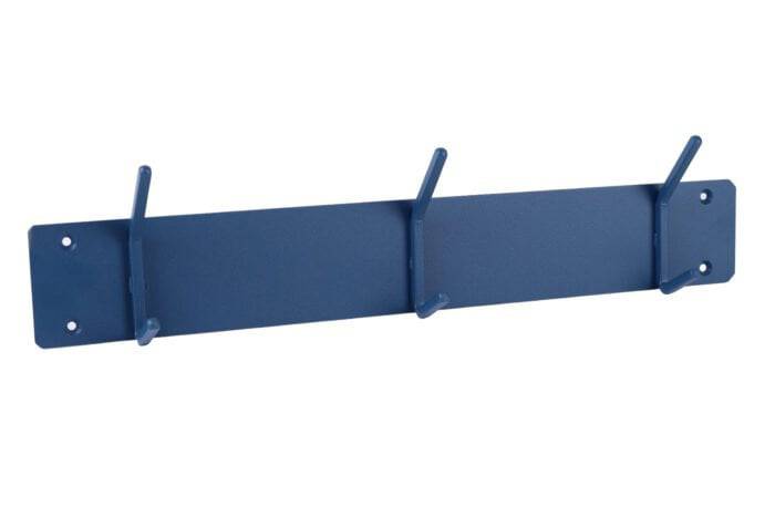 GORILLZ Mystiek Three Industrial Wall Coat Rack Wall Coat Rack - Blue - HOLE-X-WORLD