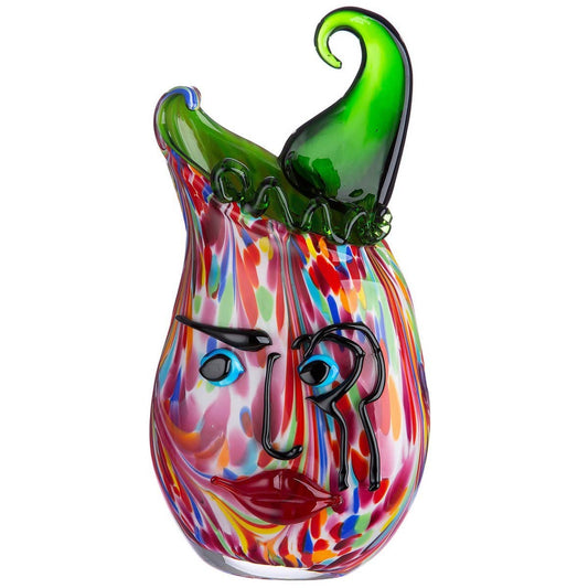 Vase, Blumenvase, Glasvase, Glas Art VENITO - HOLE-X-WORLD