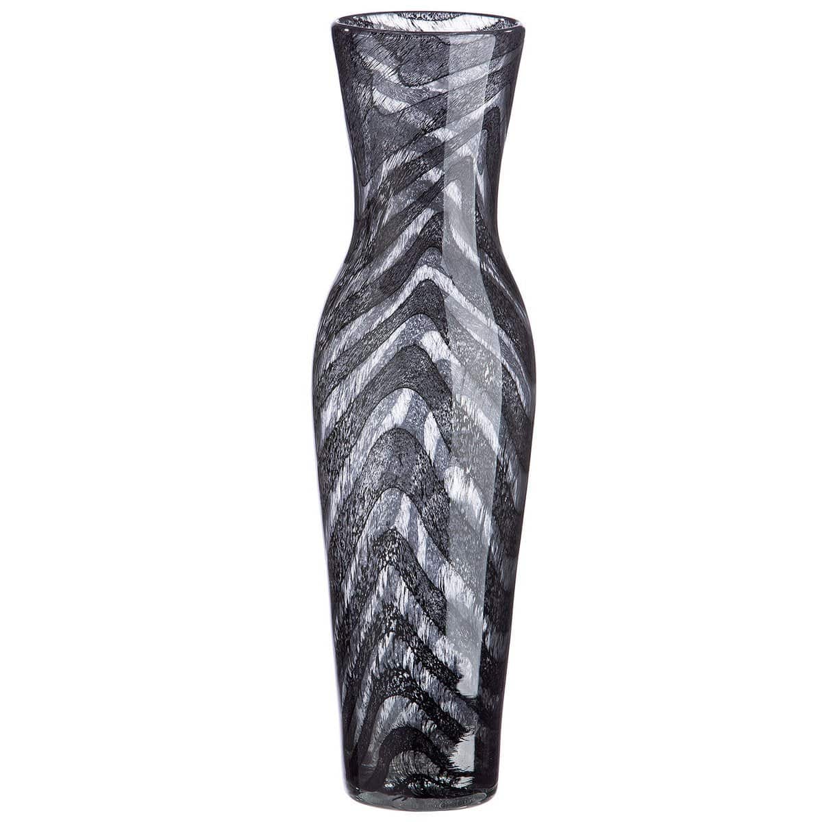 Glas konische Vase "Fascia" - HOLE-X-WORLD