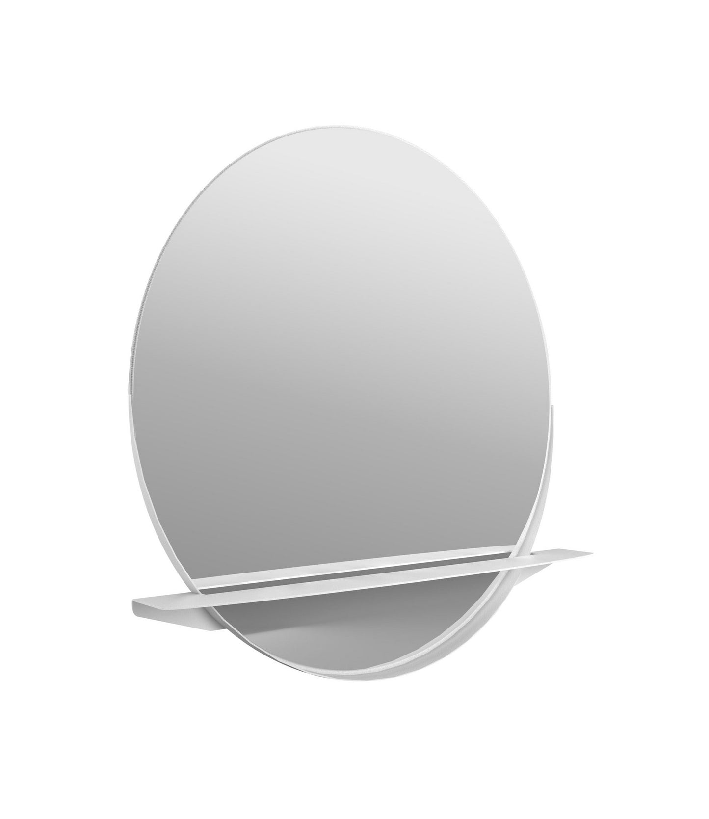 Spiegel Alien 80 - weißer zeitloser Spiegel mit Regal im trendigen Design by Gorillz