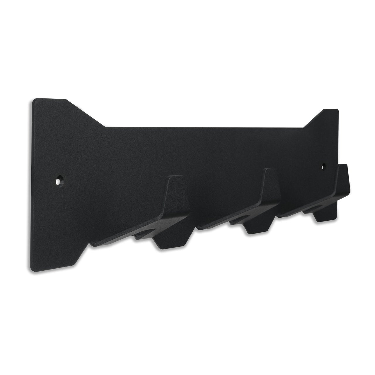 GORILLZ Triangle Three - Industrial - Wall Coat Rack - 3 Coat Hooks - Black