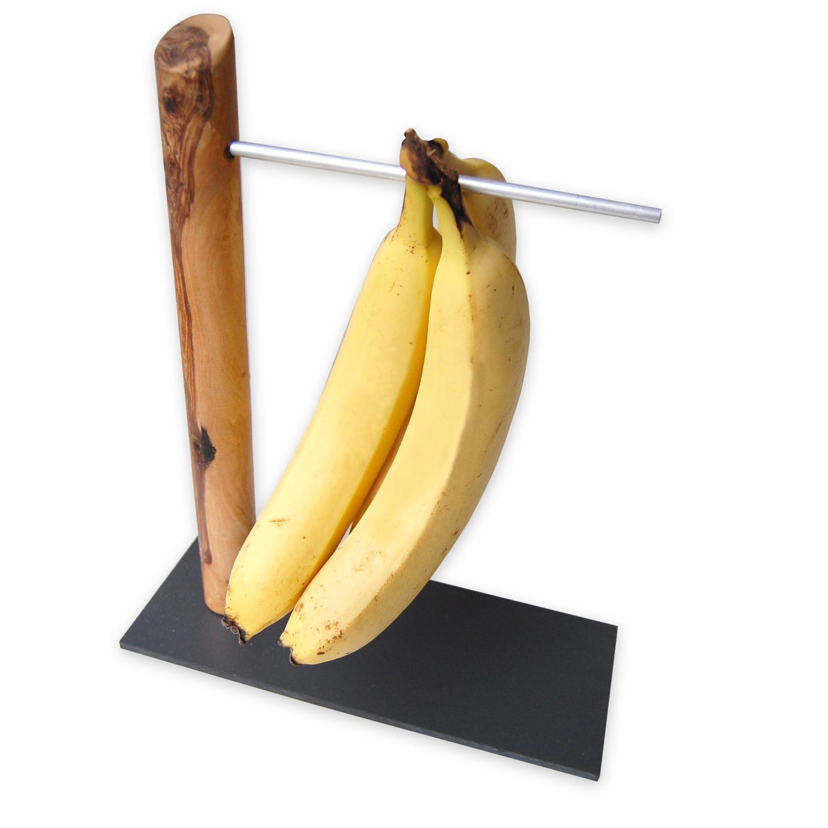 Bananenhalter aus Olivenholz