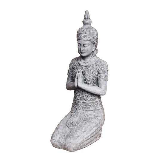 Beton Buddha/knieend "Bigio" - HOLE-X-WORLD