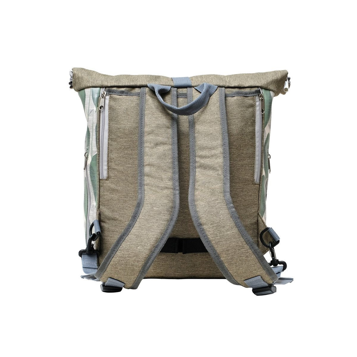 IKURI KOMBI Fahrradtasche / Rucksack mit Befestigung Wasserdicht Gepäcktasche Satteltasche Design Banana Leafs